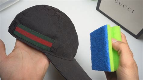 gucci cap waschen